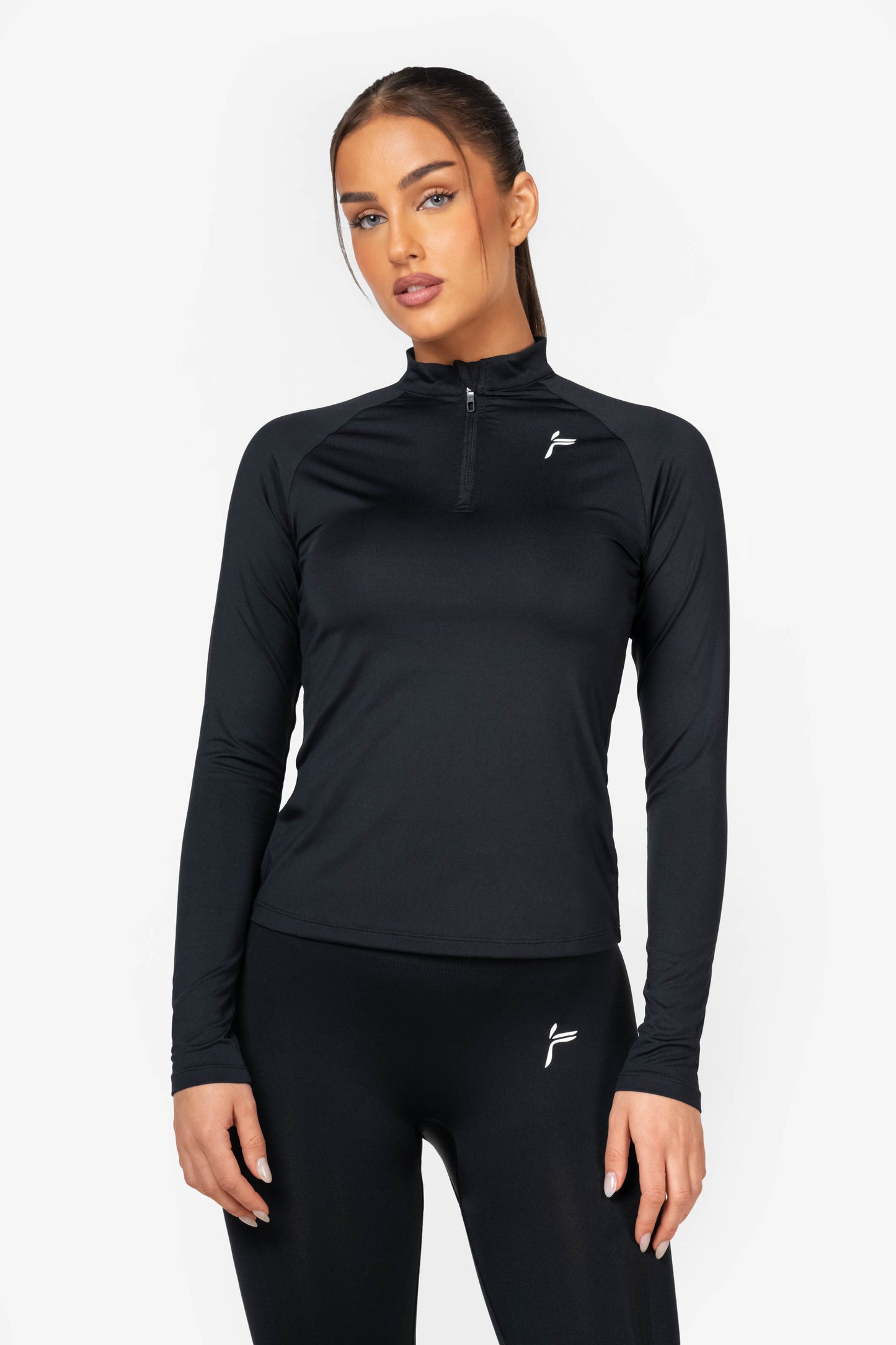 Black Essential Long Sleeve - for dame - Famme - Training Long Sleeve