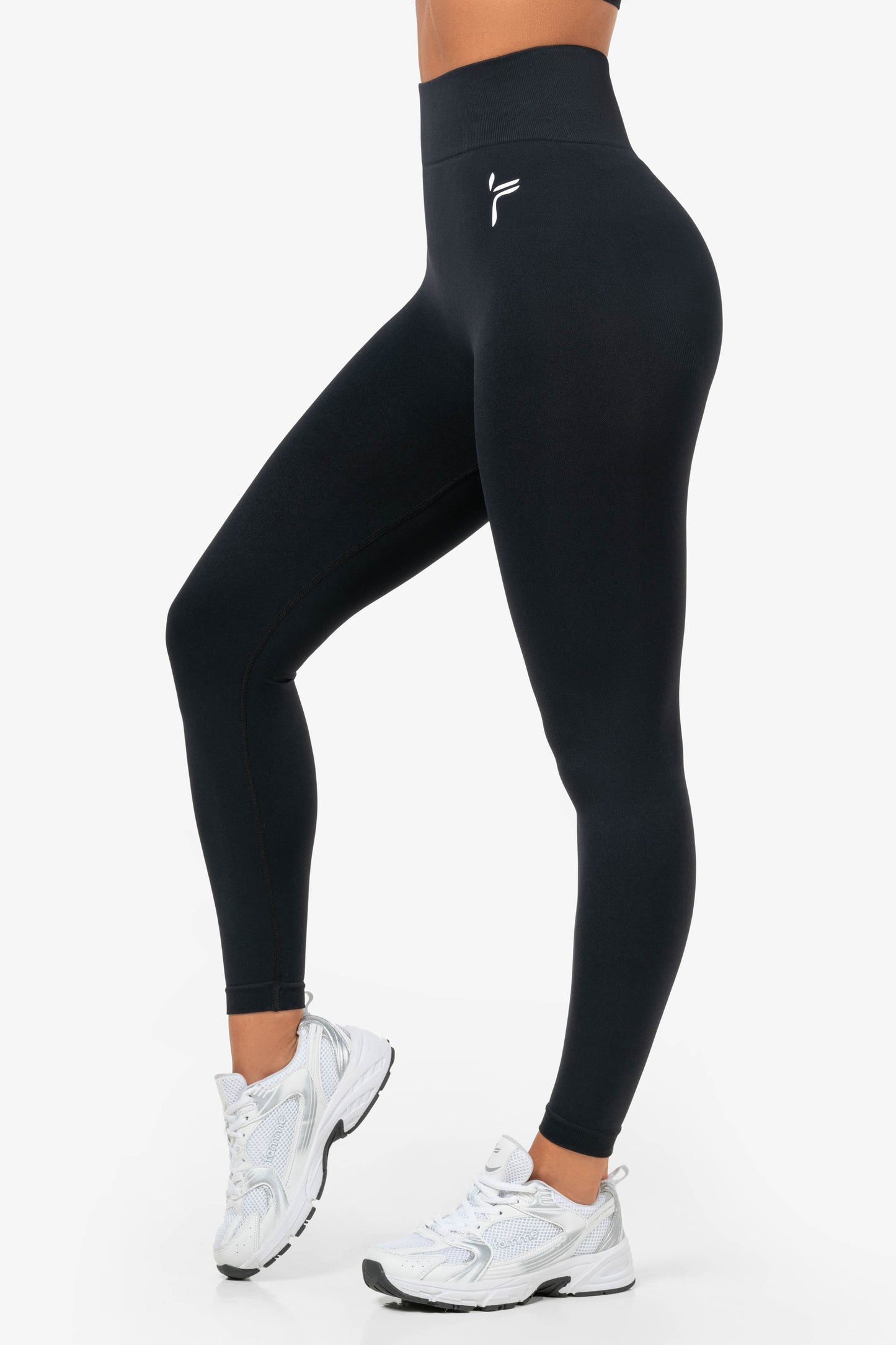 Black Lunge Leggings - for dame - Famme - Leggings