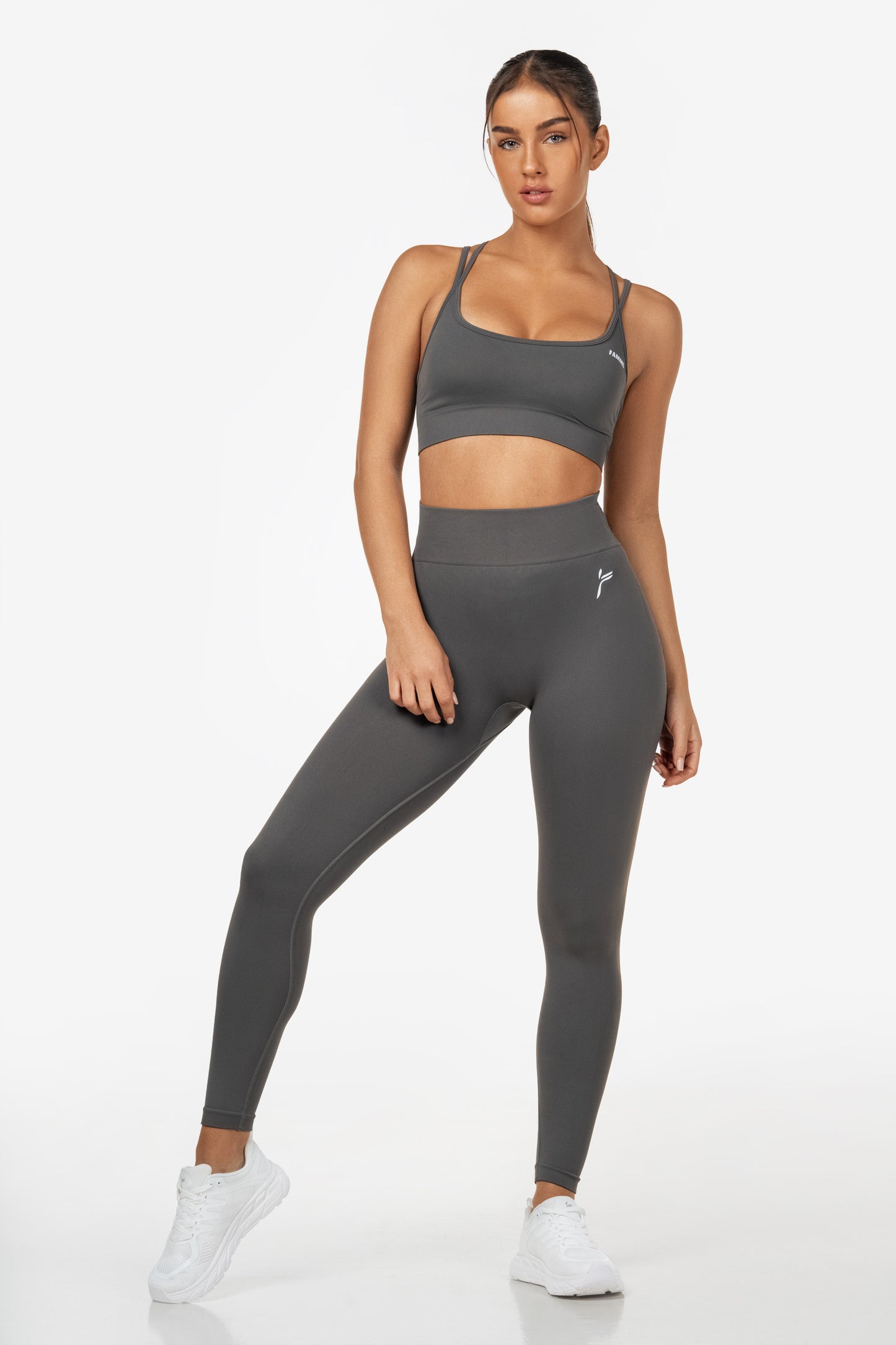 Gråa Lunge Scrunch Leggings