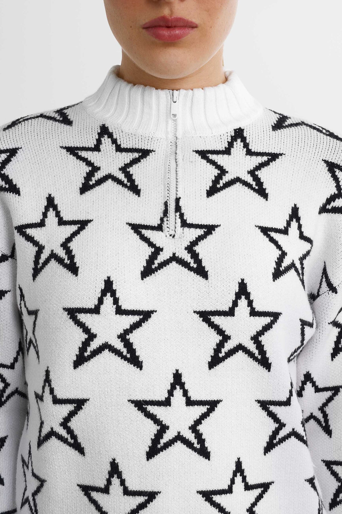 Chunky Knit Star Sweater