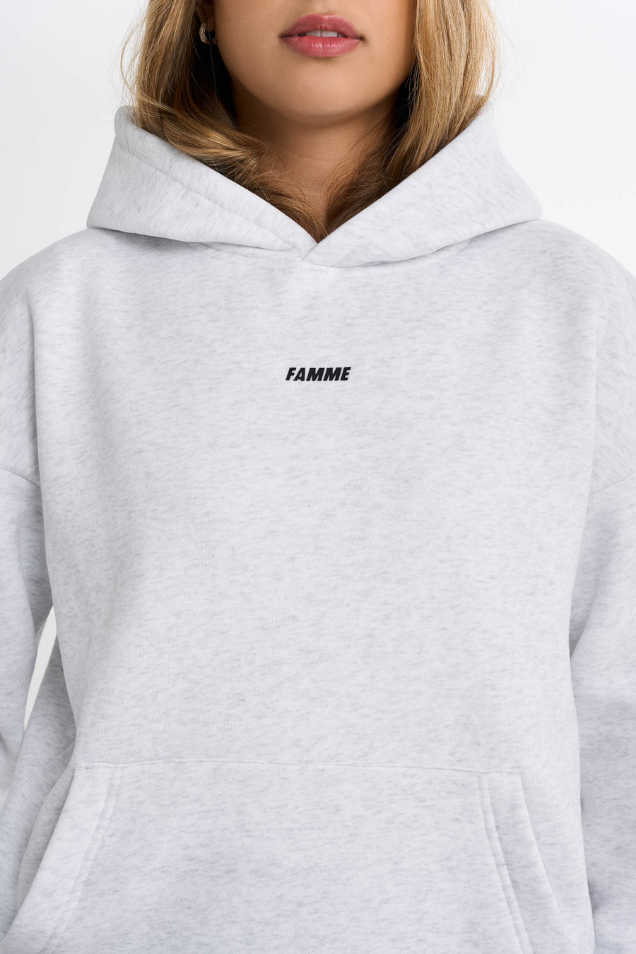 Essential Oversized Hoodie · Grey
