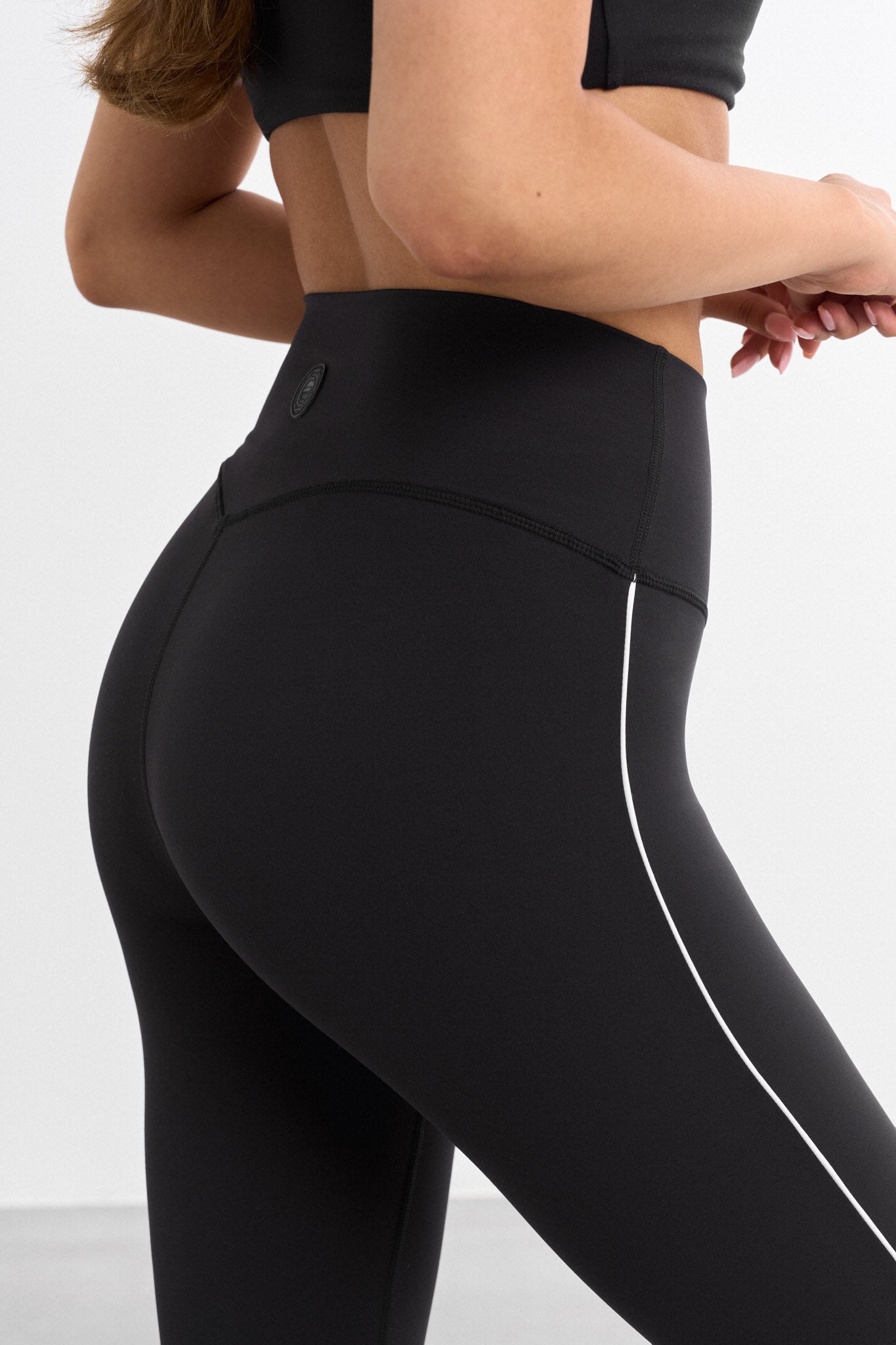 Mjuka kontrasterande leggings